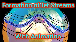 Jet stream formation and Geostrophic winds  UPSC [upl. by Ailecara861]