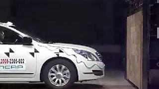 Crash Test 2009 Nissan Teana  Cefiro Full Frontal  JNCAP [upl. by Okramed]