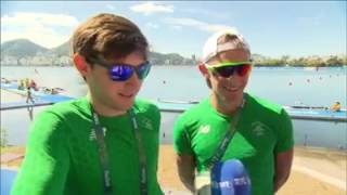 The most gloriously Irish interview of Rio 2016 [upl. by Klina845]