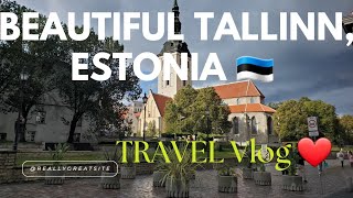 WELCOME TO TALLINN ESTONIA 🇪🇪 TRAVEL VLOG 2024 ❤️💖💖 BEAUTIFUL CITY MUST SEE [upl. by Picco]