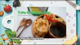 Resep Membuat Tahu Isi Gluten Free [upl. by Znerol585]