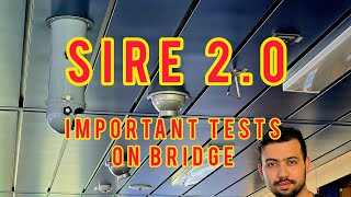 Important tests on bridge for SIRE 20 inspection  OCIMF  Navigation bridge Merchant Navy [upl. by Nadeau]