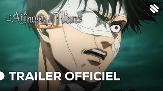 L’Attaque des Titans Saison 4  Partie Finale  TRAILER 2 VOSTFR [upl. by Ihcego145]