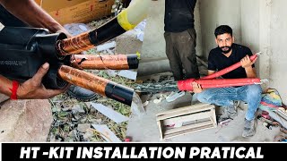 HT Cable Termination Kit Fixing Full Vidio A To Z Step सीखे हिन्दी में Er Mahipal Swami से [upl. by Stirling123]