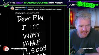 INNER CIRCLE TRADER ADMITS TO BLOWING ROBBINS CUP PAY ME 500K [upl. by Wright224]