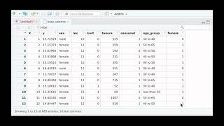 TUTORIAL Econometría con R y RStudio Minimos cuadrados con variables dicotómicas práctica [upl. by Coffeng]