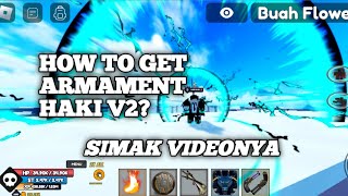 TUTORIAL CARA MENDAPATKAN ARMAMENT HAKI V2 DI ONE FRUIT SIMULATOR [upl. by Deborah271]