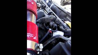 2004 Saab 93 bov install part 2 [upl. by Kcirddot417]