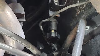 How to adjust disc brake proportioning distribution valve block on older classic cars truck fluid [upl. by Nahtanhoj]