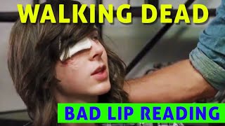 quotThe Walking And Talking Deadquot — A Bad Lip Reading of The Walking Dead Reaction [upl. by Yerffoj]