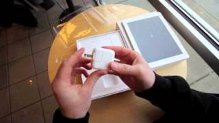 iPad 2 UNBOXING amp Hands On [upl. by Atekihc55]