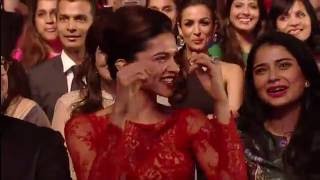 John Travolta grooving to Bollywood with Priyanka Chopra at IIFA Awards 2014 [upl. by Nay]