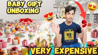 Baby Gifts Unboxing  Very Expensive Ring  Say Mashaallah [upl. by Lectra845]