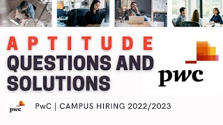 PWC HIRING 20232024  Aptitude Sample Sure Questions with Solutions by MJ [upl. by Yoj]