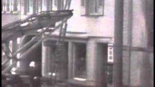 Archival footage depicting the events of Kristallnacht in Buehl [upl. by Ijies]