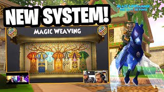 First Look at Magic Weaving in Wizard101 [upl. by Euqenimod]