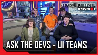 Star Citizen Live Ask the Devs  UI Teams [upl. by Leugimesoj]