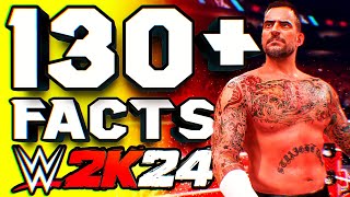 130 NEW Facts You Need To Know About WWE 2K24 [upl. by Jevon]