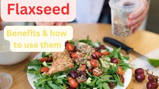 Nutritional health benefits of flaxseed and how to use [upl. by Floss]