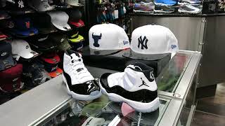 Nike Air Jordan Retro 11  Concord 11s  at Street Gear Hempstead NY [upl. by Eceined]