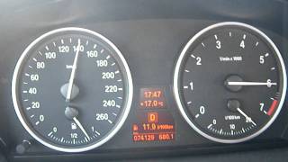 BMW E60 550i  Acceleration 20250 kmh  German motorway [upl. by Desma891]