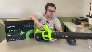 ⭕🔥⭕ STEELITE 21V Leaf Blower Unboxing and Review ✅ productreview unboxing [upl. by Nylyahs]