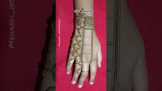 trendingshortsmehndiviralreel viralvideo bridal designhenna youtubeshorts youtuberandom [upl. by Benjy943]