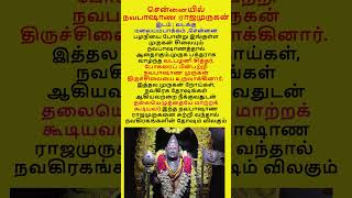 சென்னையில் நவபாஷாண ராஜமுருகன்shortsstoriesworldbhuvanamurugan [upl. by Ko651]