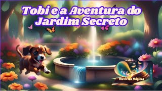 TOBI E A AVENTURA DO JARDIM SECRETO  História Infantil  livrosinfantis historinha aprender [upl. by Dall251]