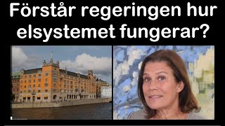 Elsa Widding 98 Förstår våra beslutsfattare hur ett elsystem fungerar [upl. by Emalia]