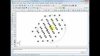 AutoCAD  Exemple de reseau 3D [upl. by Shlomo]