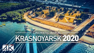 【4K】Drone Footage  Krasnoyarsk  The Jewel of Siberia  RUSSIA 2019  Aerial Film  Красноя́рск [upl. by Illil]