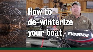 How to dewinterize your boat [upl. by Euqirdor534]