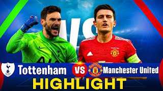 Tottenham vs Manchester United Highlights match primary league 2024 [upl. by Eneryc]