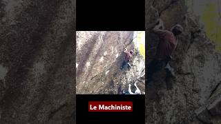 Le Machiniste V12 climbed by Leo Wolfe valdavidbouldering bouldering [upl. by Arriaes22]