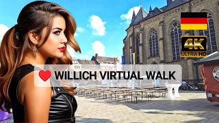 Willich Charm 4K Downtown Walking Experience in Germany [upl. by Dorwin]