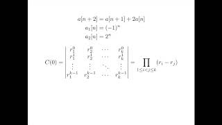 Intro to Linear Recurrence Relations [upl. by Petr312]