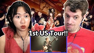 WAGAKKI BAND  HOMURA  HAGANE  1st US Tour  Deep Impact  Max amp Sujy React [upl. by Kella]