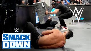 Roman Reigns tears apart Solo Sikoa and The Bloodline SmackDown Aug 9 2024 [upl. by Noiwtna]