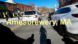 🍺 and 🚴‍♀️  Amesbury MA [upl. by Ahtiuqal]