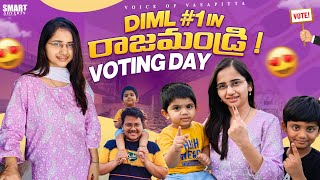 Day 1 in Rajahmundry Andhra Elections  Successful ga Vote vesam voiceofvasapitta teluguvlogs [upl. by Noraha]