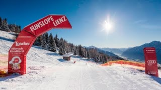 Lienzer Bergbahnen Funslope Skifahren in Lienz Zettersfeld Osttirol [upl. by Einnov]