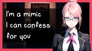 F4A Im a mimic so I can confess for you Relationship Validation Anxiety Comfort ASMR RP [upl. by Acinhoj]