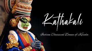 Kathakali Dance  Indian Classical Dance of Kerala  kathakali kerala traditional dance vlog [upl. by Kati]