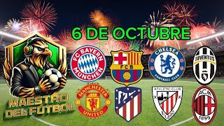 Pronósticos Deportivos Domingo 6 De Octubre Predicciónes Deportivas Domingo 6 De Octubre [upl. by Tiga]