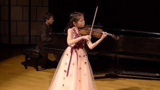 Lin Tokura age 12 Mendelssohn violin concerto in E minor 1st movement [upl. by Gaughan423]