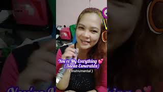 YOURE MY EVERYTHING 💕 lyrics  Santa Esmeralda  Cover by Caroline Blance [upl. by Nevi]