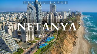 NEYANYA  THE Most Beautiful City in Israel by Drone [upl. by Ihn]