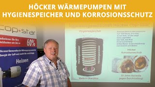 Höcker Wärmepumpen mit Hygienespeicher und Korrosionsschutz  Höcker Wärmepumpen [upl. by Apthorp]