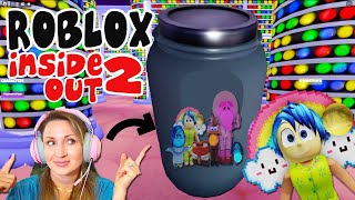 Inside Out 2 Movie Roblox Gameplay with Joy Sadness Anxiety Riley Characters [upl. by Fretwell]